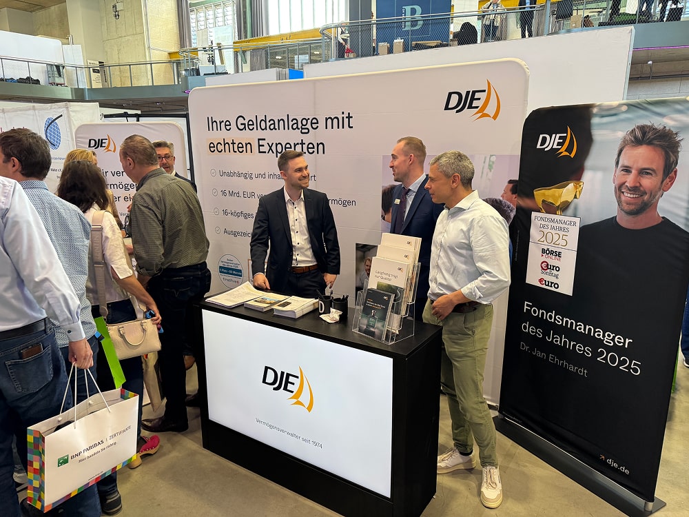 DJE Kapital AG - Messestand