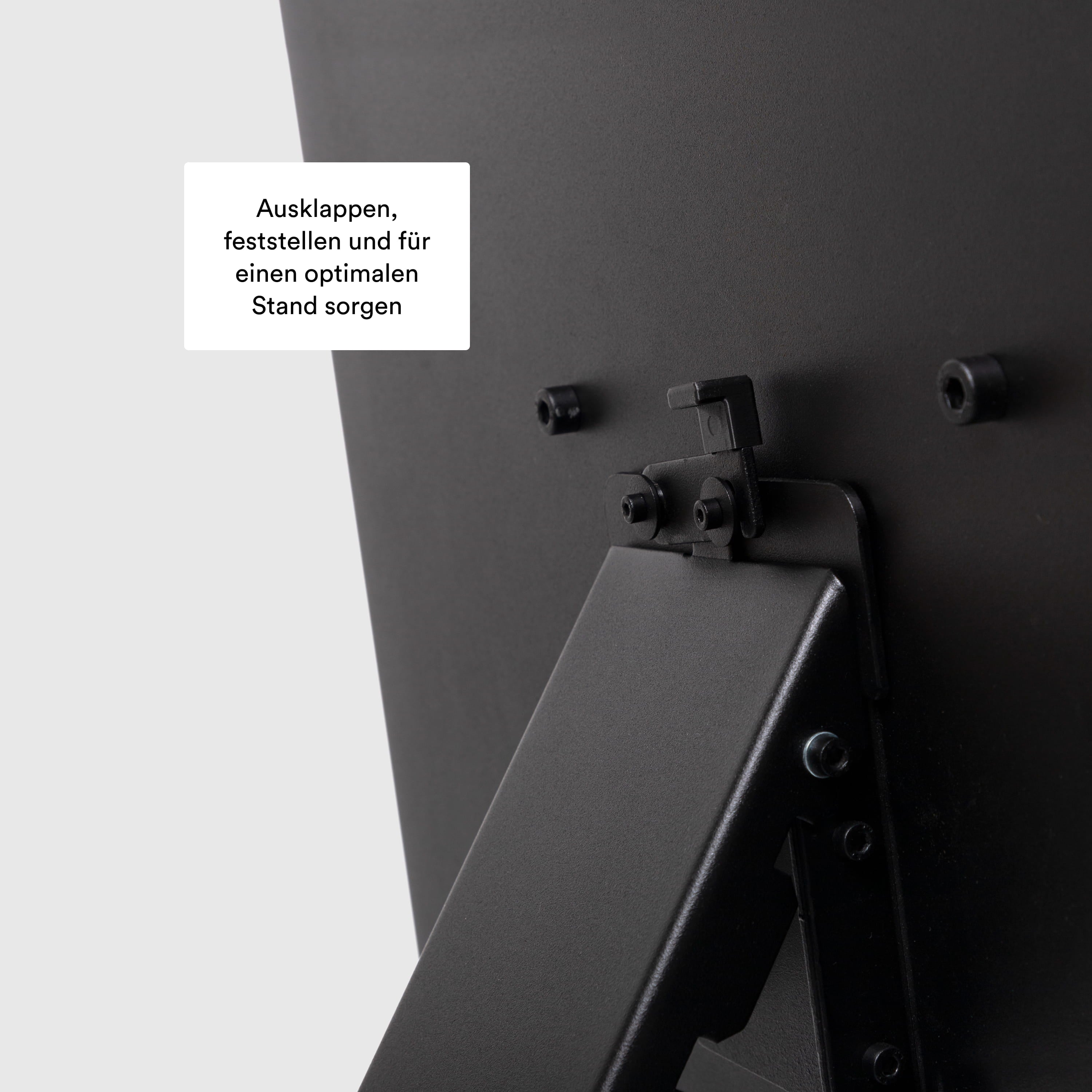 Digitaler Kundenstopper mit 43" Samsung-Bildschirm