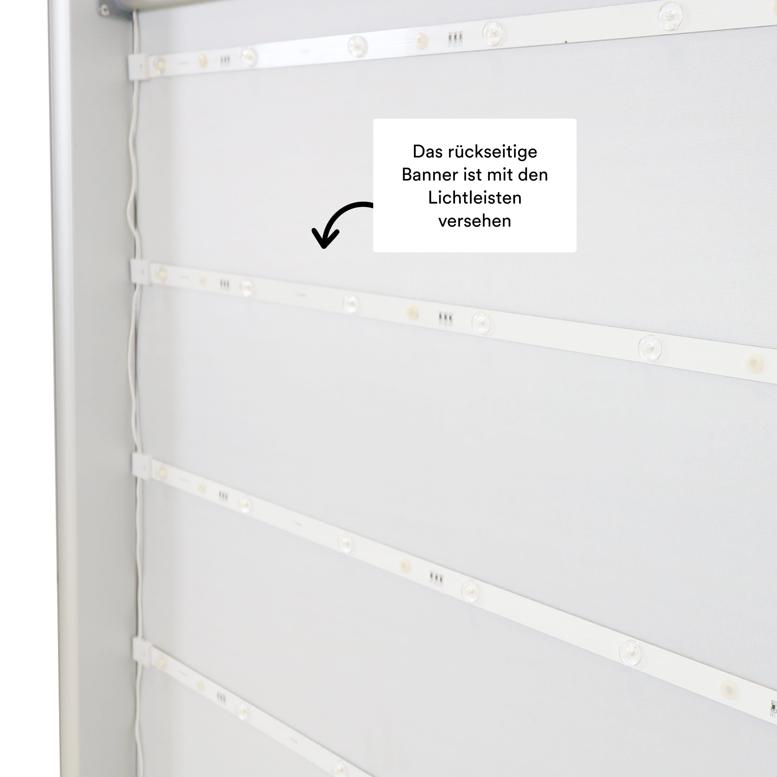 LED-Leuchtwand Aufsteller