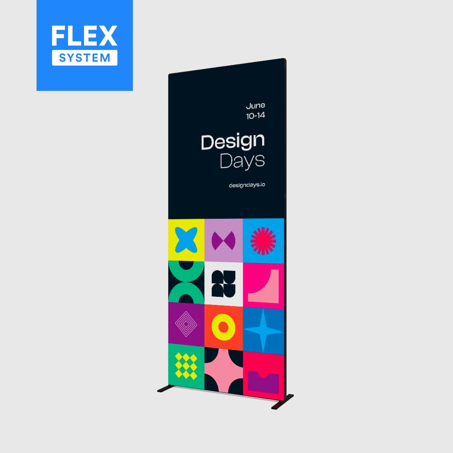 Messewand Stecksystem Flex