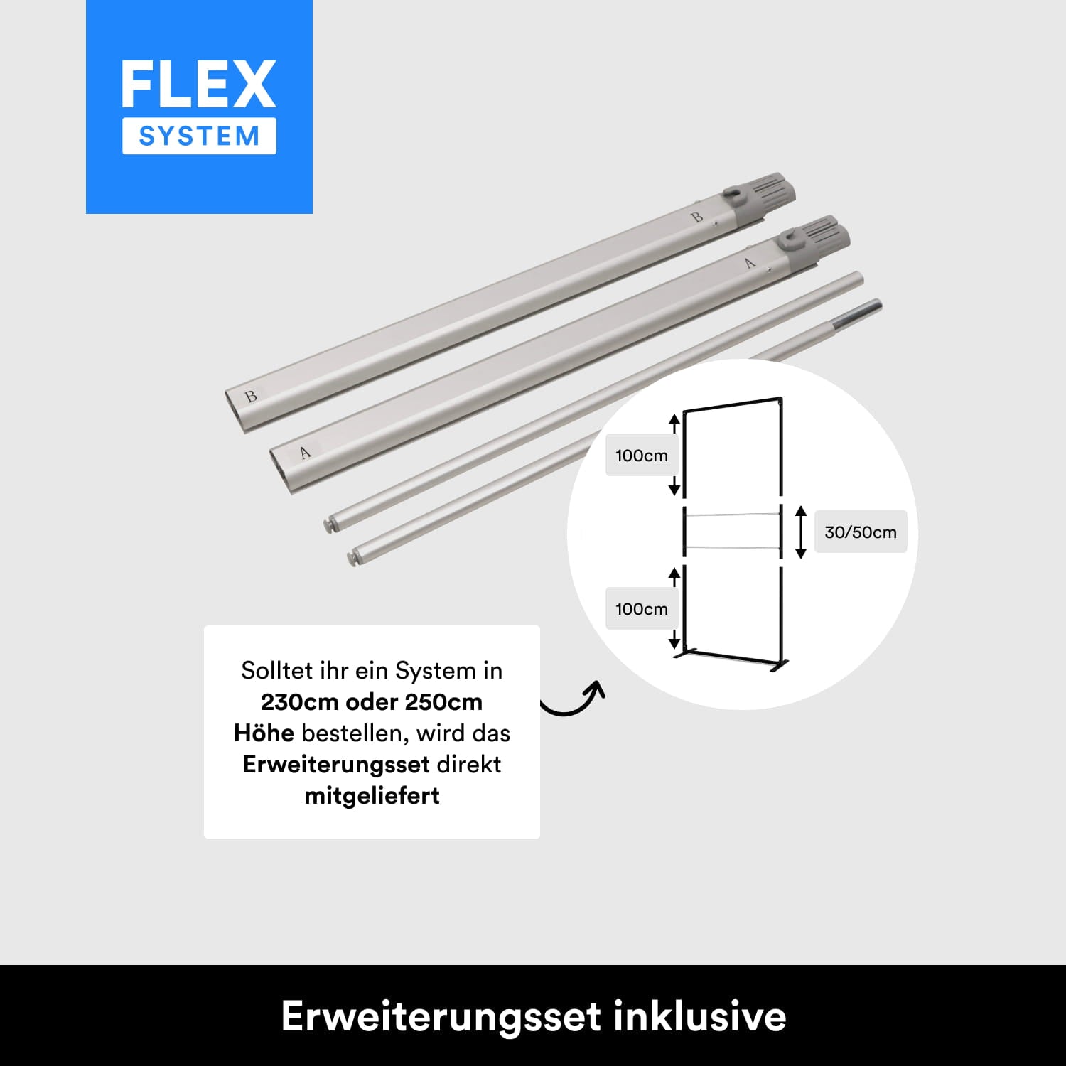 Messewand Stecksystem Flex