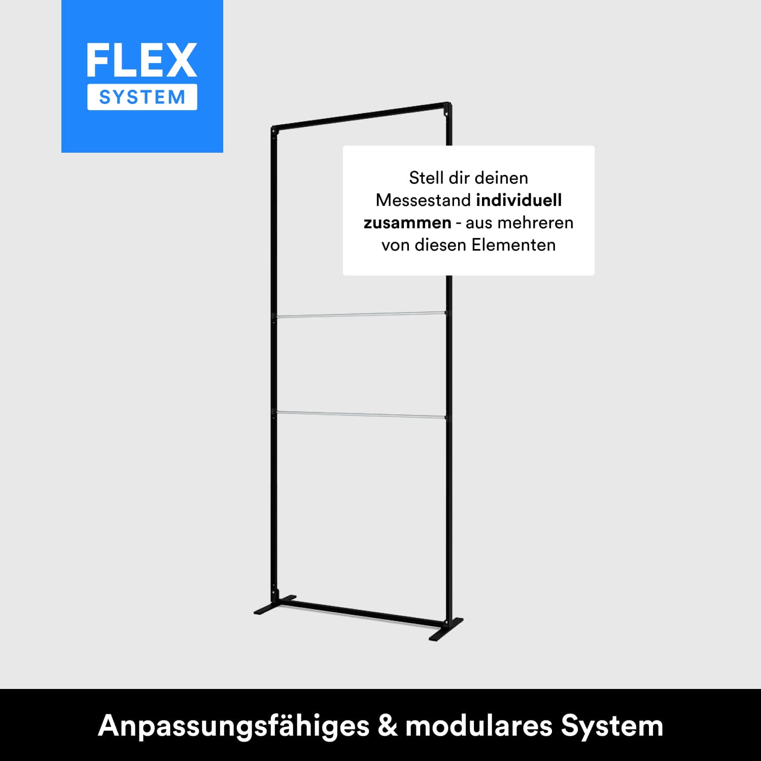 Messewand Stecksystem Flex