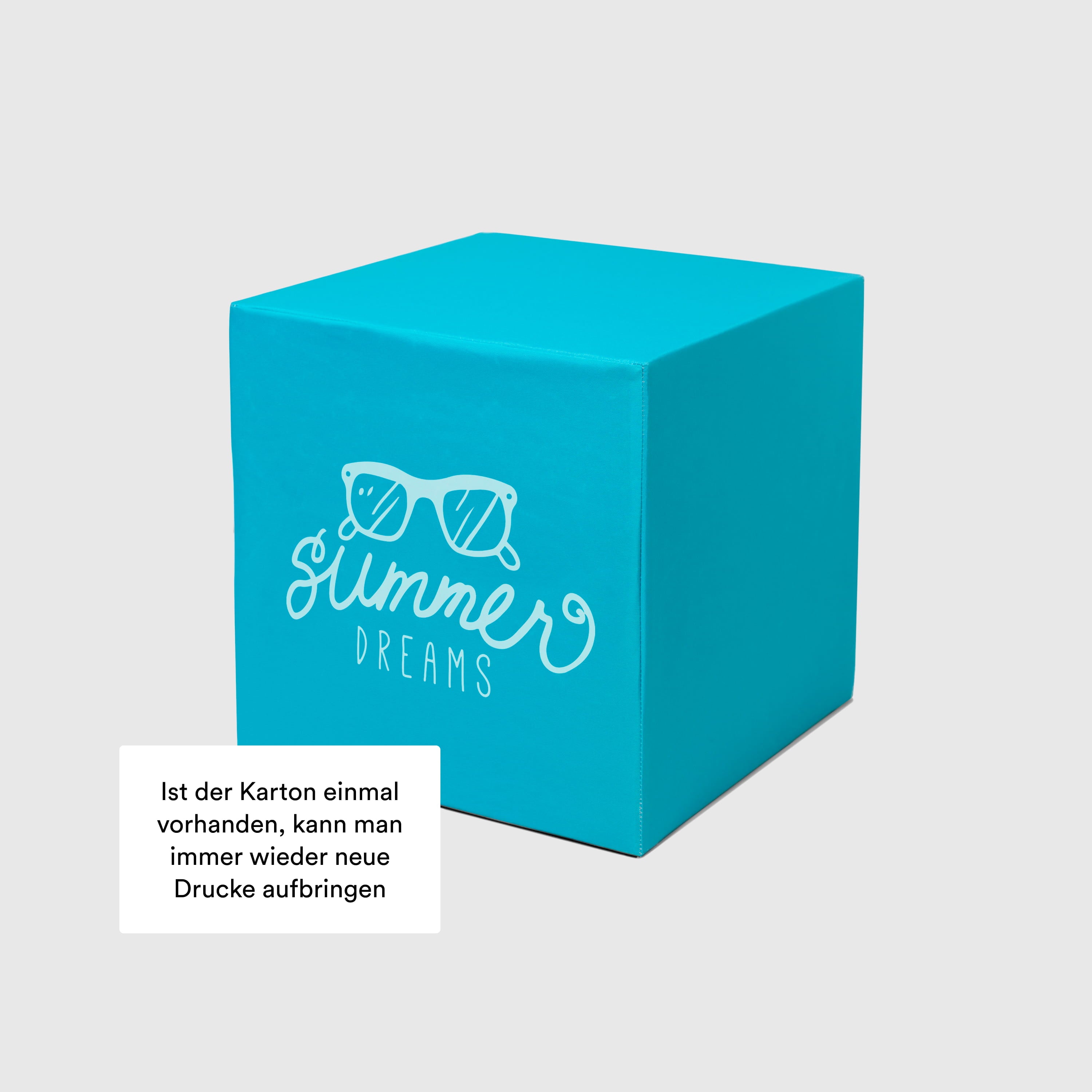 Sitzwürfel für drinnen & draußen