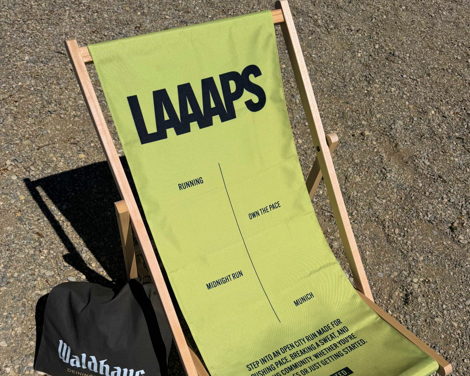 LAAAPS Liegestuhl mit individuellem Druck