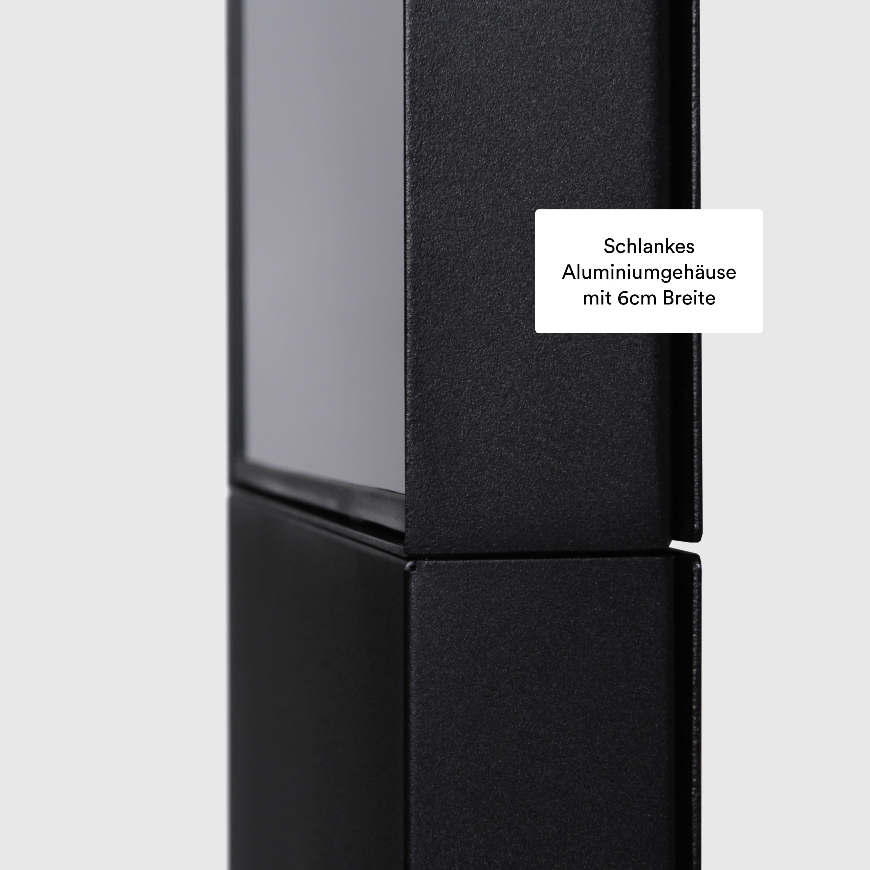 Digitale Infostele mit Samsung-Bildschirm