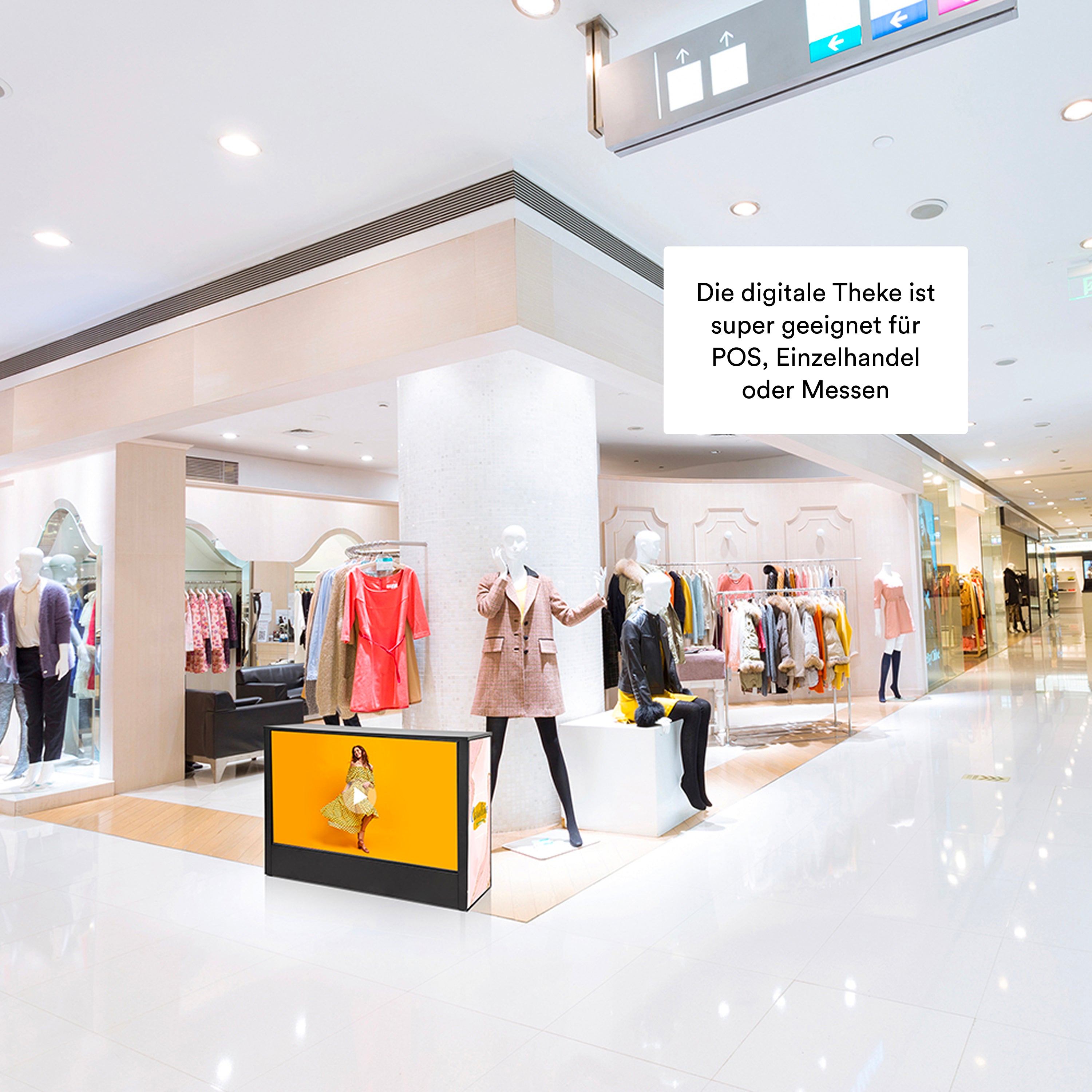 Digitaler Counter POS und Einzelhandel