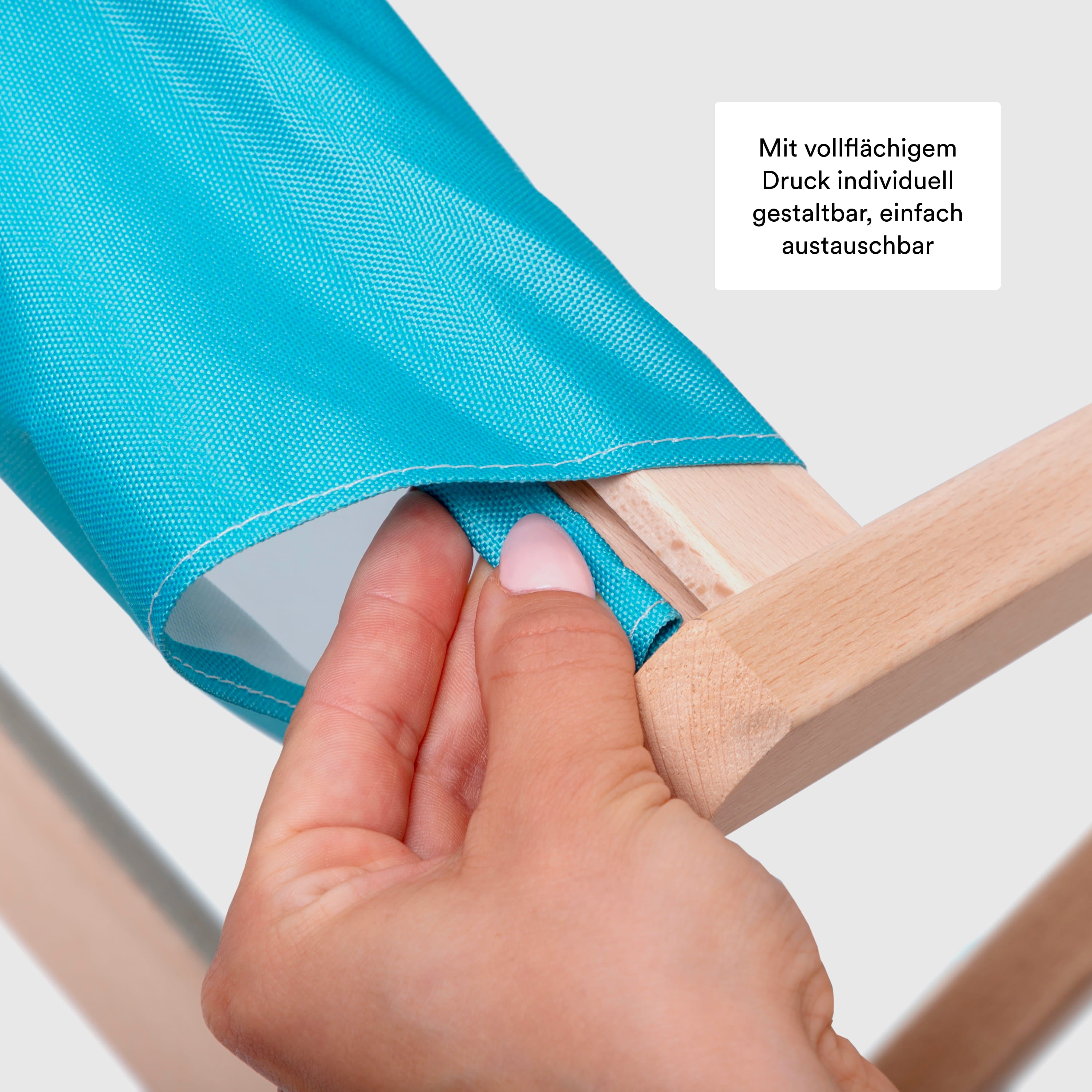 Ersatzbanner für bedruckbaren Liegestuhl