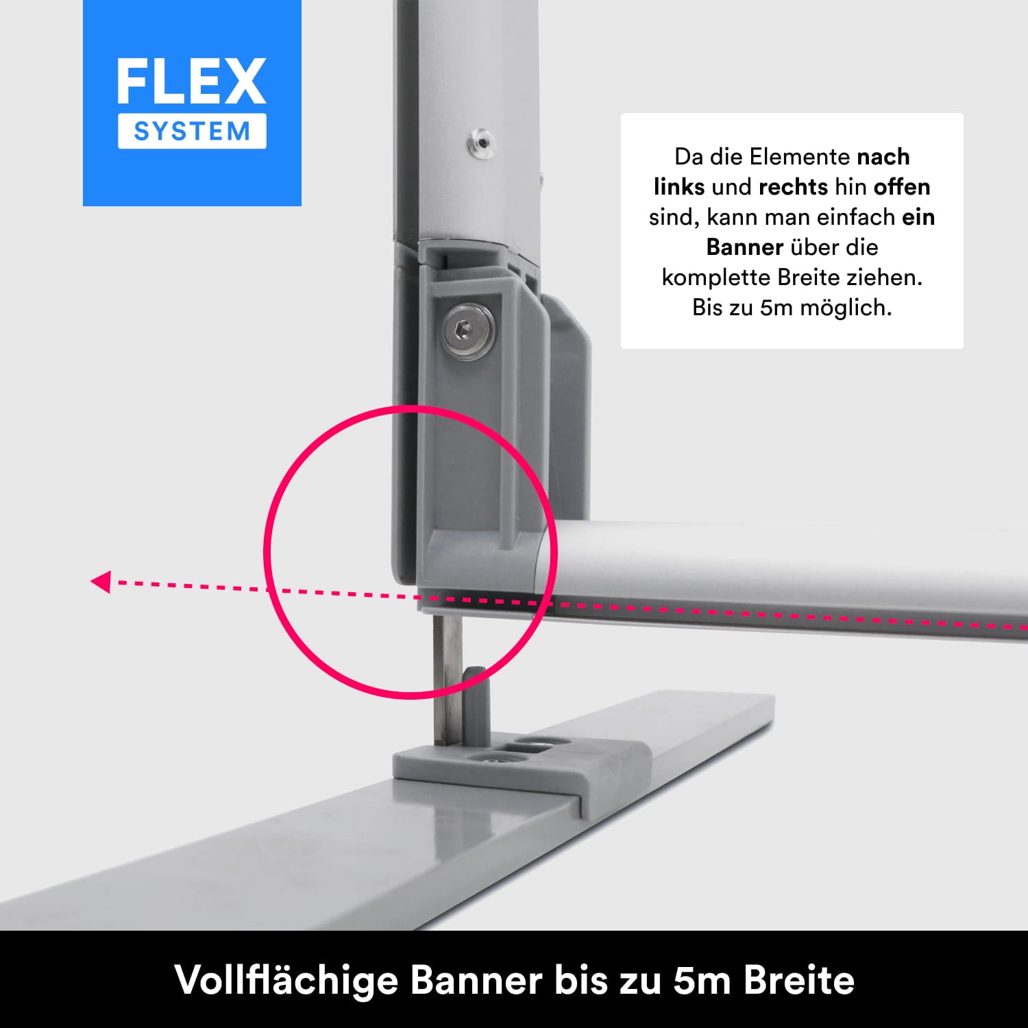 Messewand Stecksystem Flex