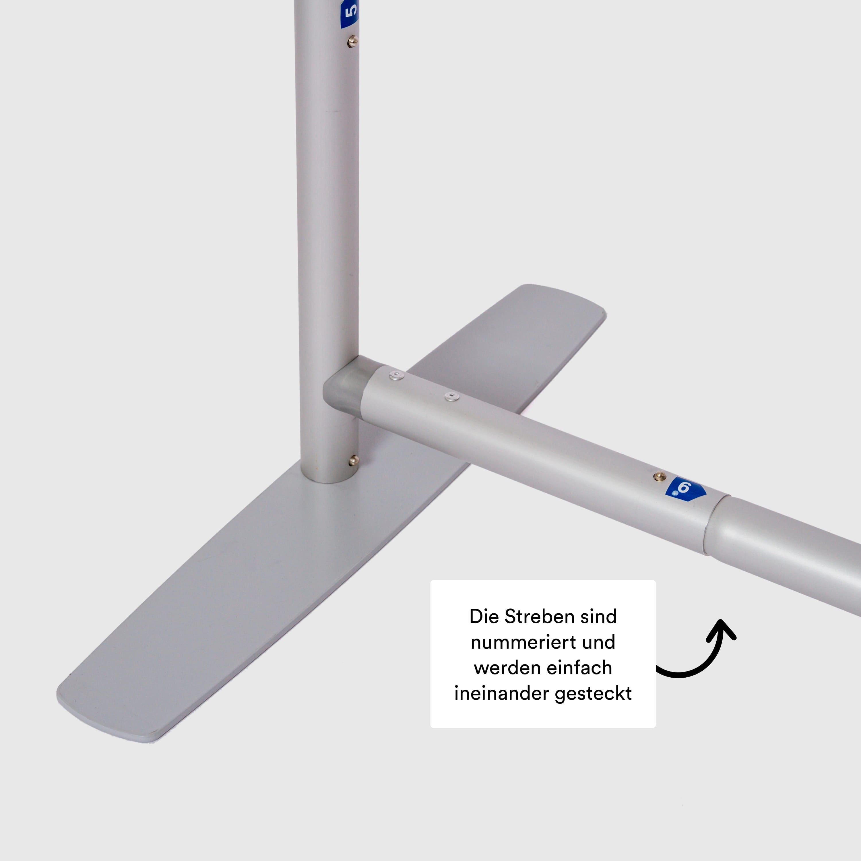 Sponsorenwand leichtes System